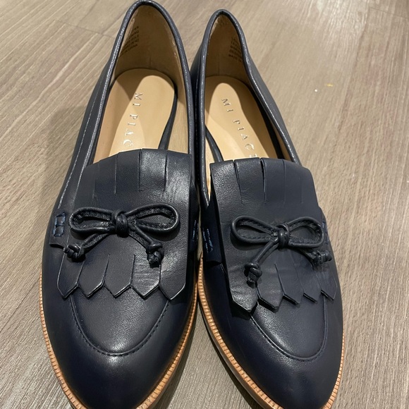 NAVY LOAFERS - Picture 3 of 3